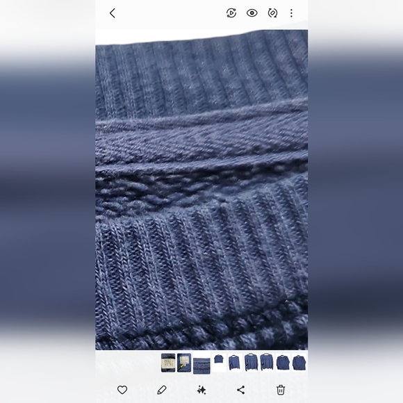 American Eagle Women's Crew Neck Malibu Sweatshirt  size L - Picture 7 of 7